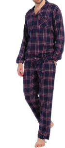 Zetex pyjama homme à carreaux du S au 2XL
